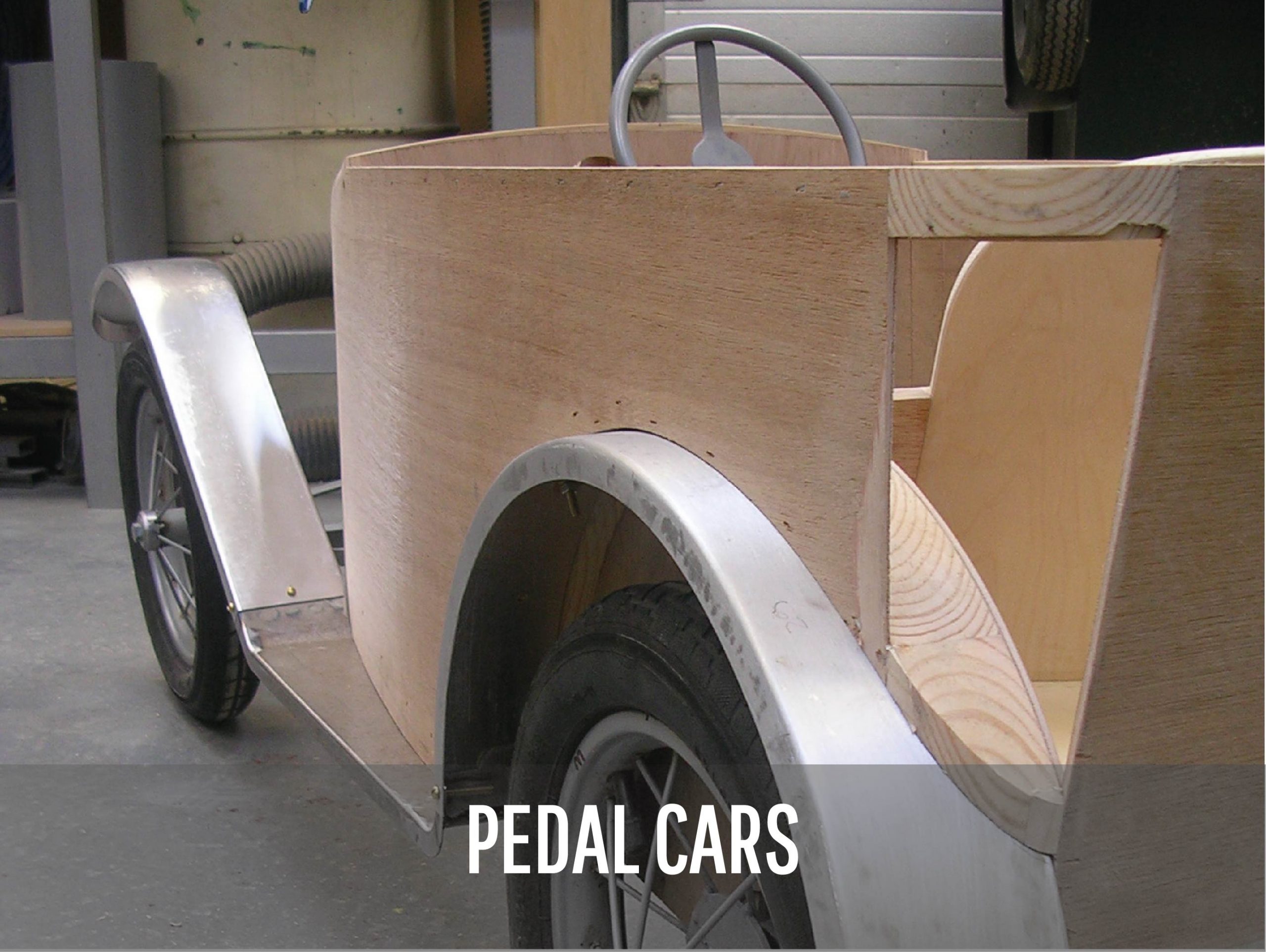 Peter Naulls - Austin pedal car vintage car